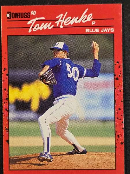 Tom Henke - 1990 Donruss Baseball #349