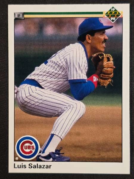 Luis Salazar - 1990 Upper Deck #6
