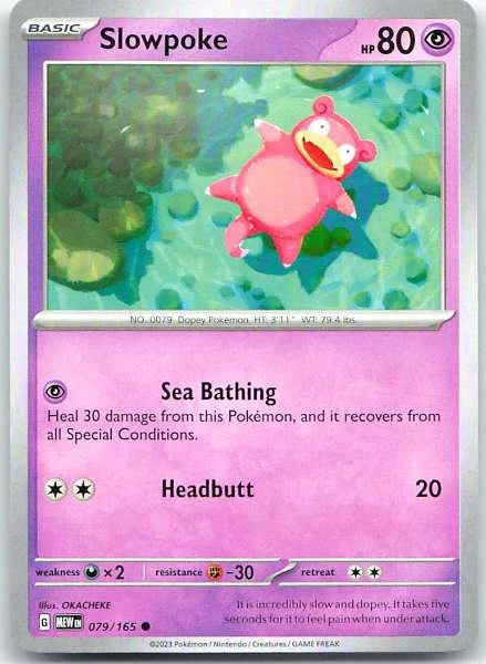 Slowpoke - 151 #079/165