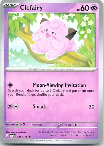 Clefairy - Scarlet & Violet 151 #035/165