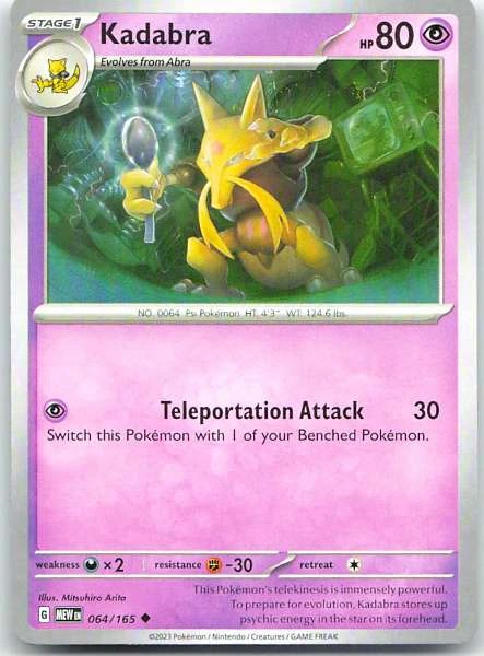 Kadabra - 151 #064/165