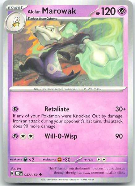 Alolan Marowak - Journey Together #057/159