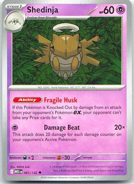 Shedinja - Mega Evolution #061/132