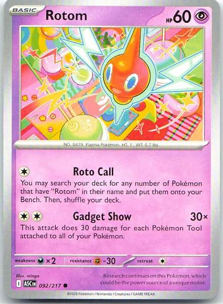 Rotom - Ascended Heroes #092/217