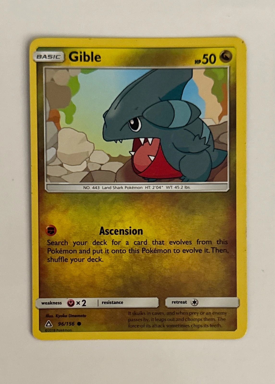 Gible - Ultra Prism #96/156