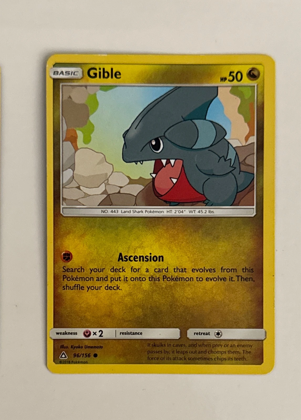 Gible - Ultra Prism #96/156
