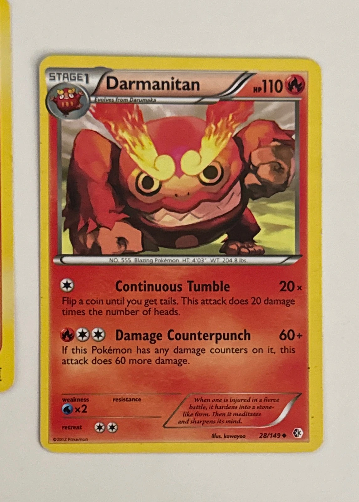 Darmanitan - Boundaries Crossed #28/149