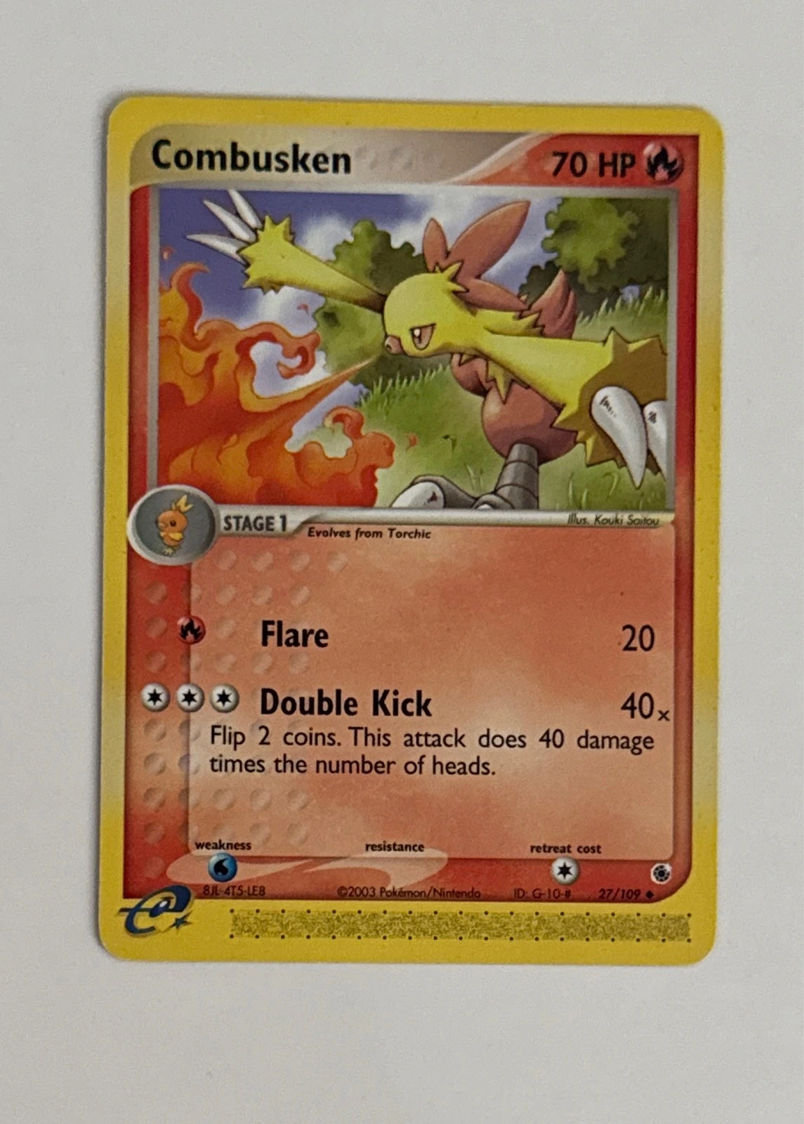 Combusken - EX Ruby & Sapphire #27/109