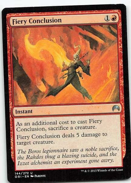 Fiery Conclusion - Magic Origins #144/272