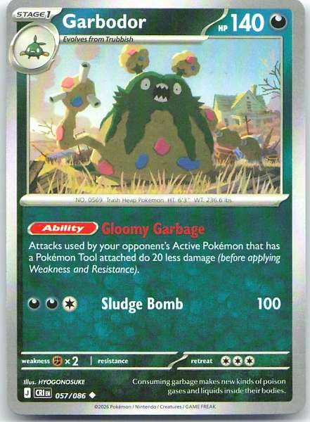 Garbodor - Chaos Rising #057/086