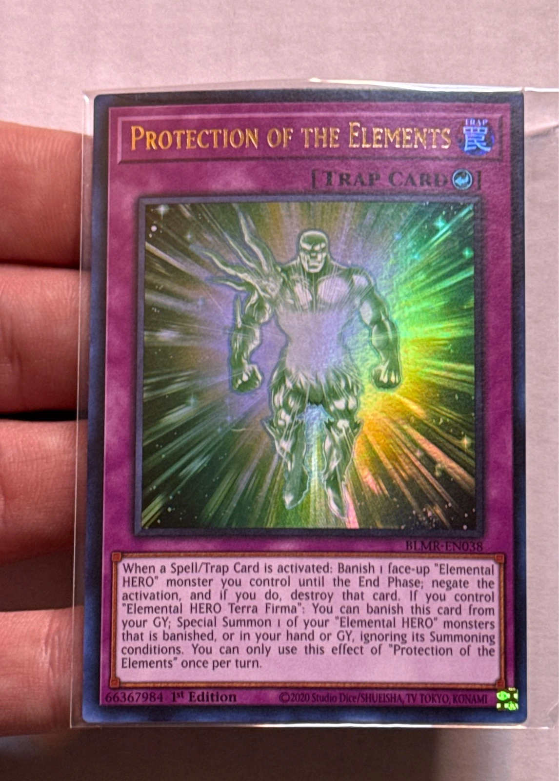 Protection of the Elements - Battles of Legend: Monstrous Revenge #BLMR-EN038