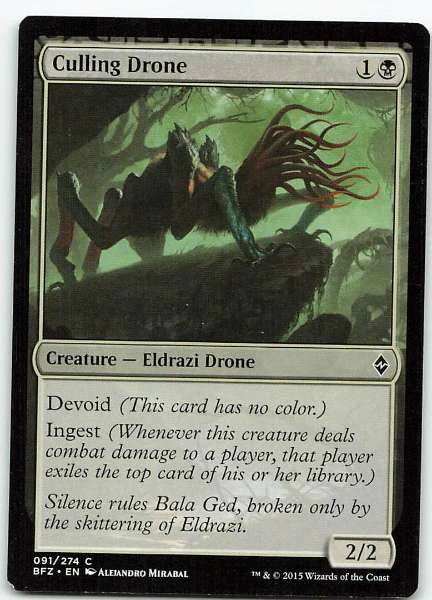Culling Drone - Battle for Zendikar #091/274