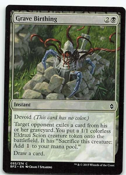 Grave Birthing - Battle for Zendikar #093/274