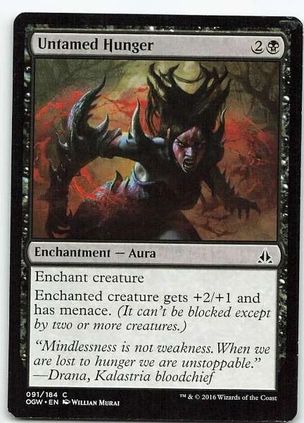 Untamed Hunger - Oath of the Gatewatch #091/184