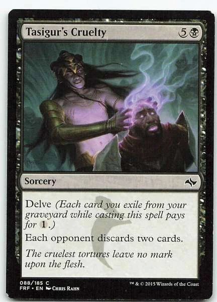 Tasigur's Cruelty - Fate Reforged #088/185