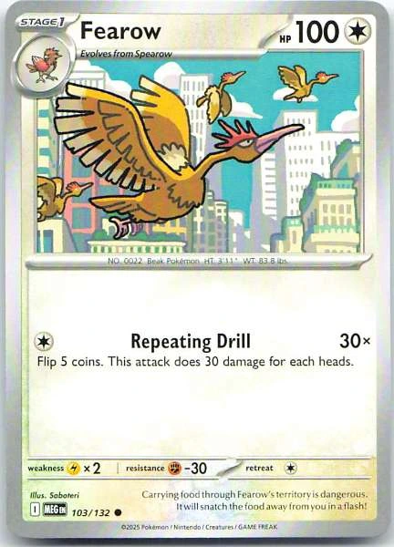 Fearow - Mega Evolution #103/132