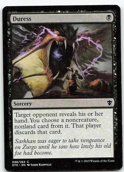 Duress - Dragons of Tarkir #098/264