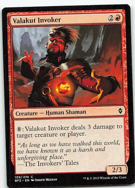 Valakut Invoker - Battle for Zendikar #159/274
