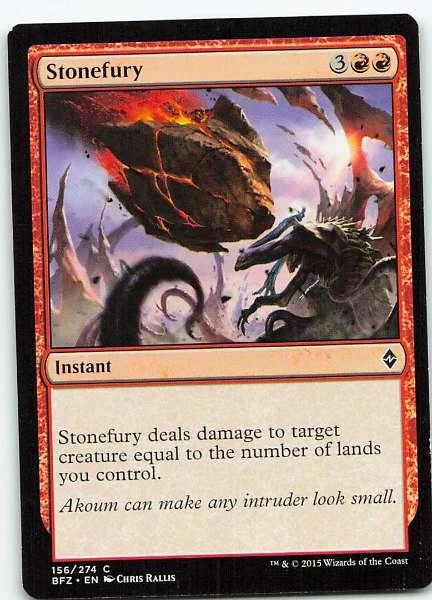 Stonefury - Battle for Zendikar #156/274