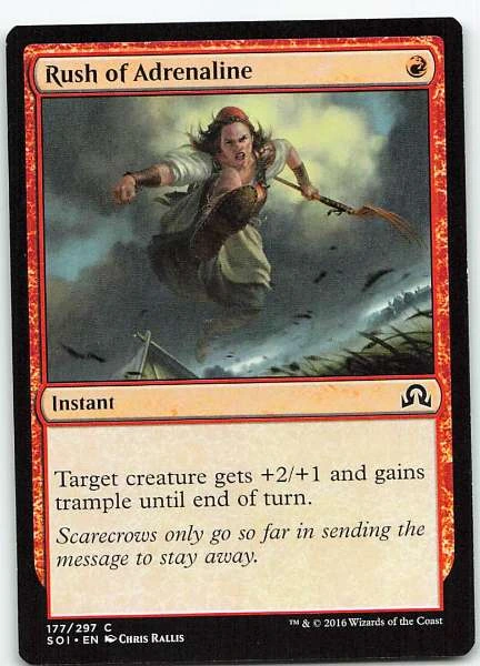 Rush of Adrenaline - Shadows over Innistrad #177/297
