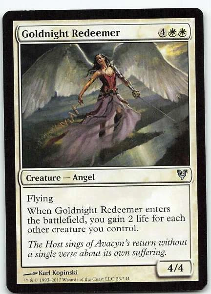 Goldnight Redeemer - Avacyn Restored #23/244