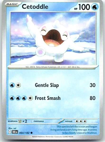 Cetoddle - Destined Rivals #064/182