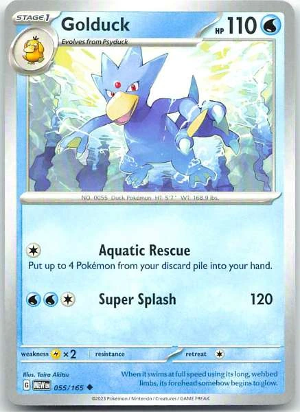 Golduck - 151 #055/165