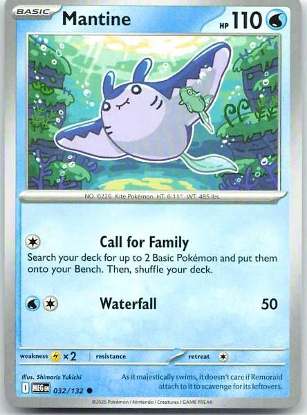 Mantine - Platinum #032/132