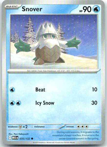 Snover - Mega Evolution #035/132