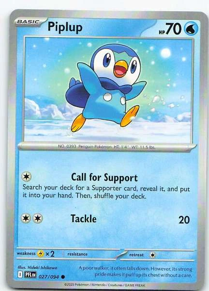 Piplup - Phantasmal Flames #027/094