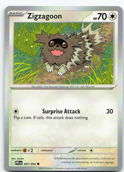 Zigzagoon - Phantasmal Flames #081/094