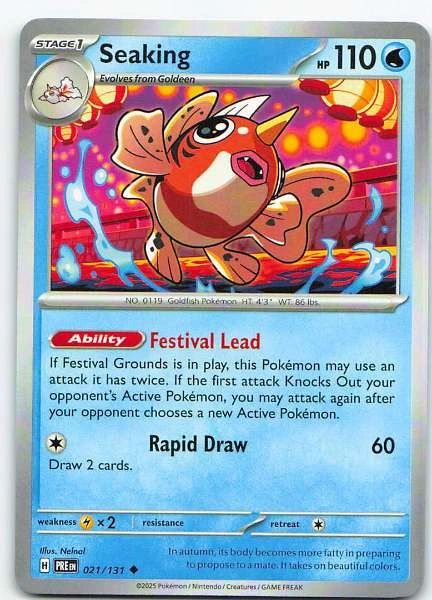 Seaking - Prismatic Evolutions #021/131