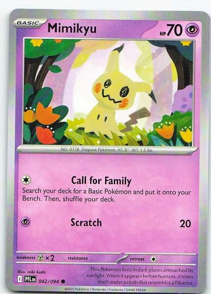 Mimikyu - Phantasmal Flames #042/094