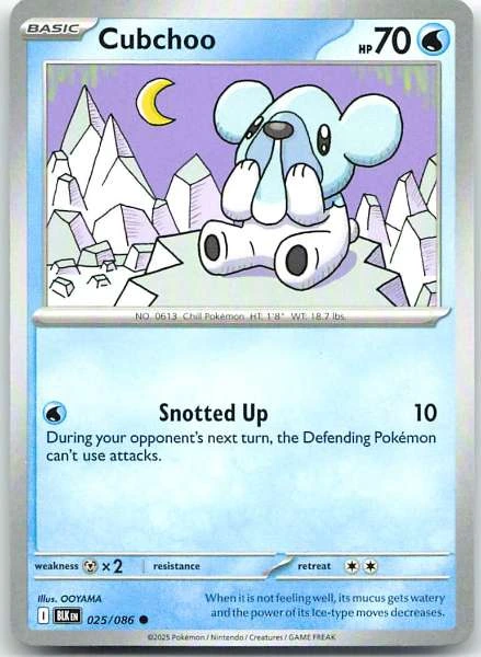 Cubchoo - Black Bolt #025/086