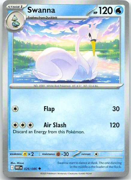 Swanna - White Flare #026/086