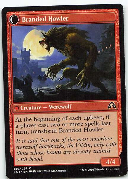 Branded Howler - Shadows over Innistrad #149/297