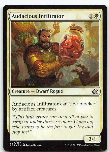 Audacious Infiltrator - Aether Revolt #007/184