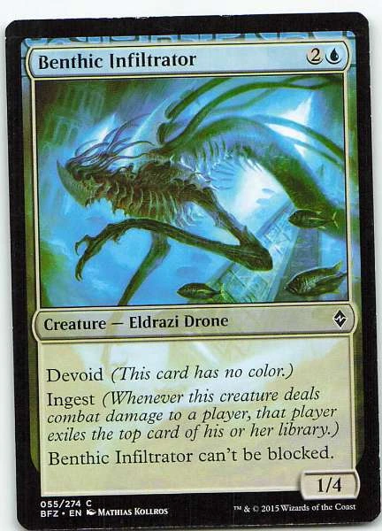 Benthic Infiltrator - Battle for Zendikar #055/274