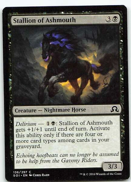 Stallion of Ashmouth - Shadows over Innistrad #136/297
