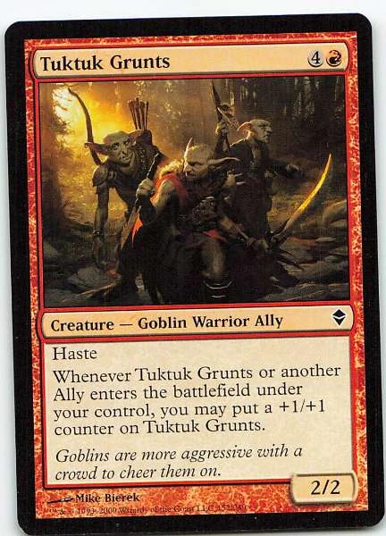 Tuktuk Grunts - Zendikar #152
