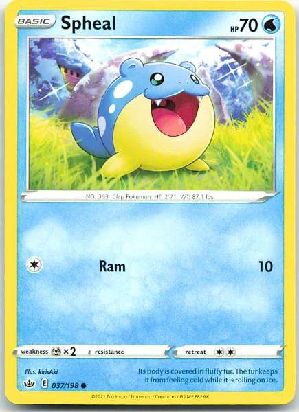 Spheal - Chilling Reign #037/198