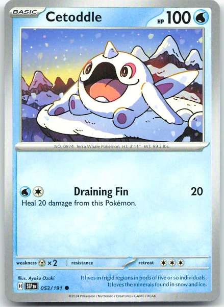 Cetoddle - Surging Sparks #053/191