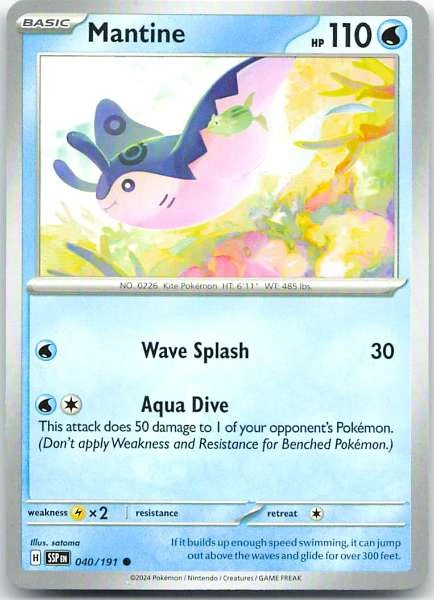 Mantine - Surging Sparks #040/191