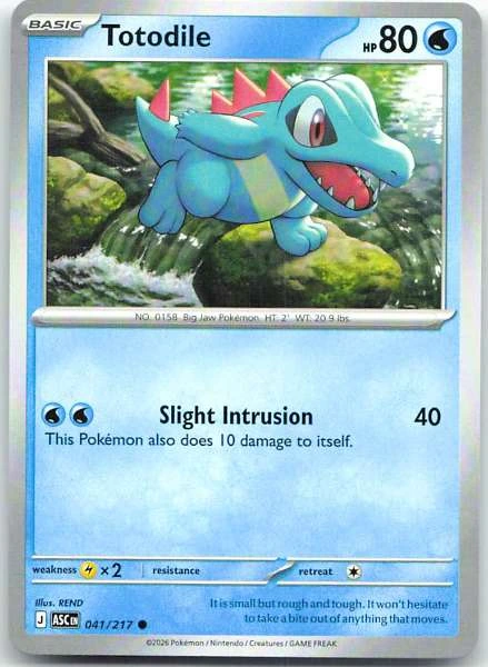 Totodile - Ascended Heroes #041/217