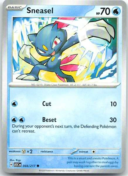 Sneasel - Ascended Heroes #044/217