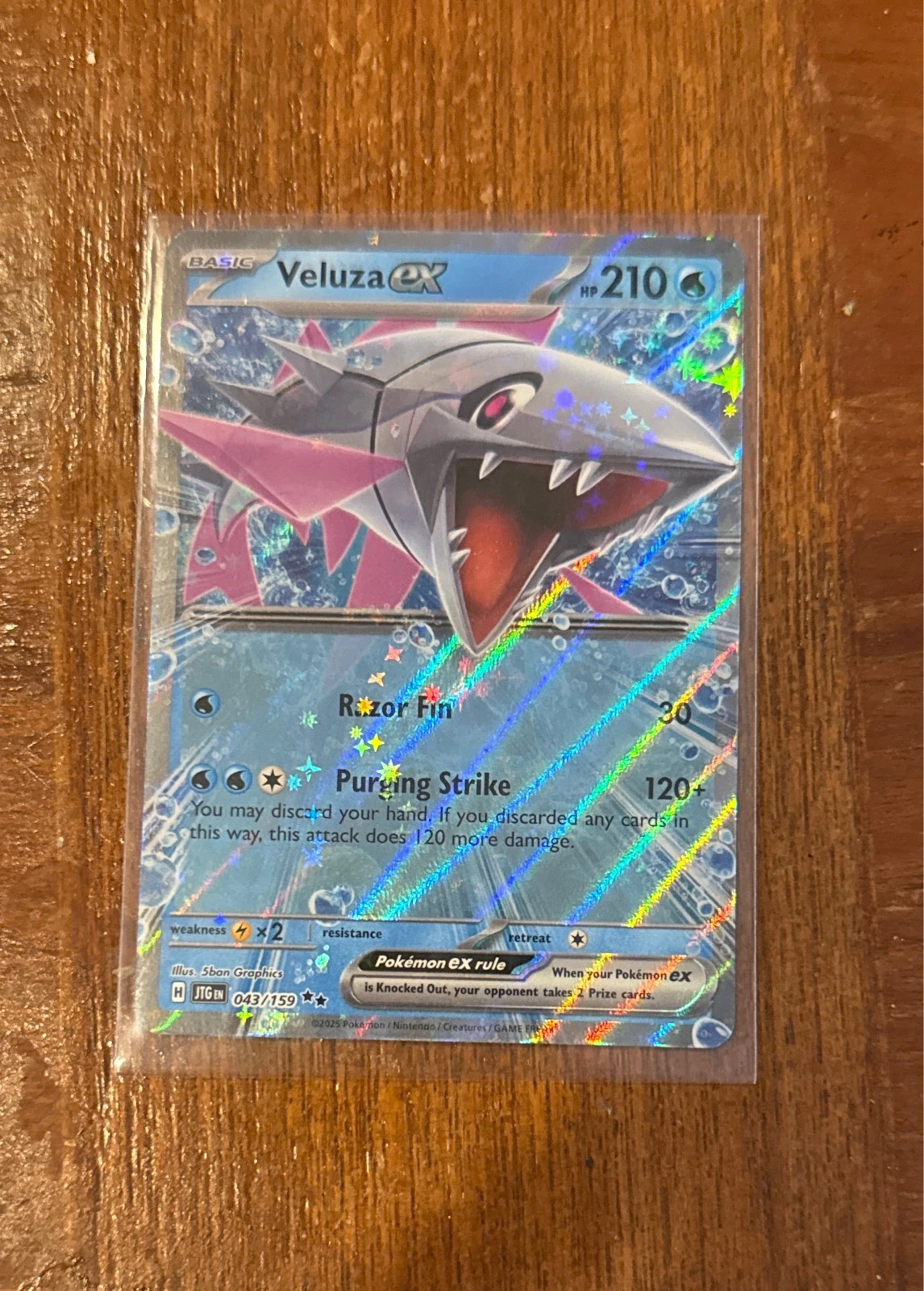 Veluza ex - Surging Sparks #043/159