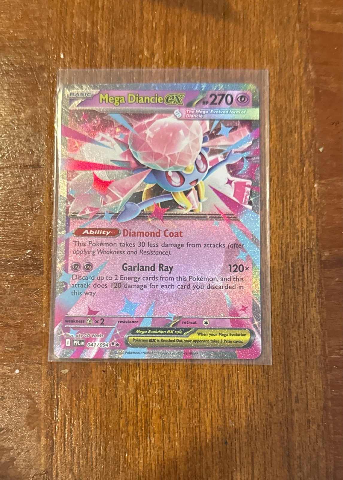 Mega Diancie EX - Pokémon Fates Collide #041/094