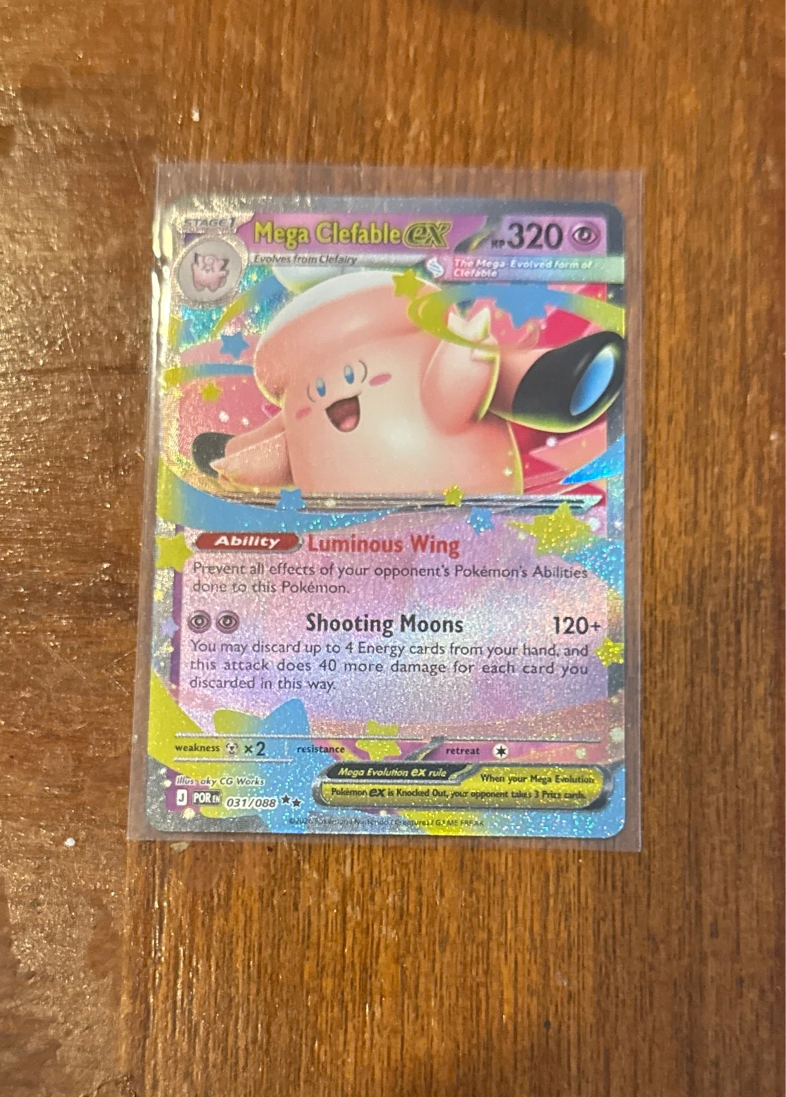 Mega Clefable ex - Pokémon #031/088