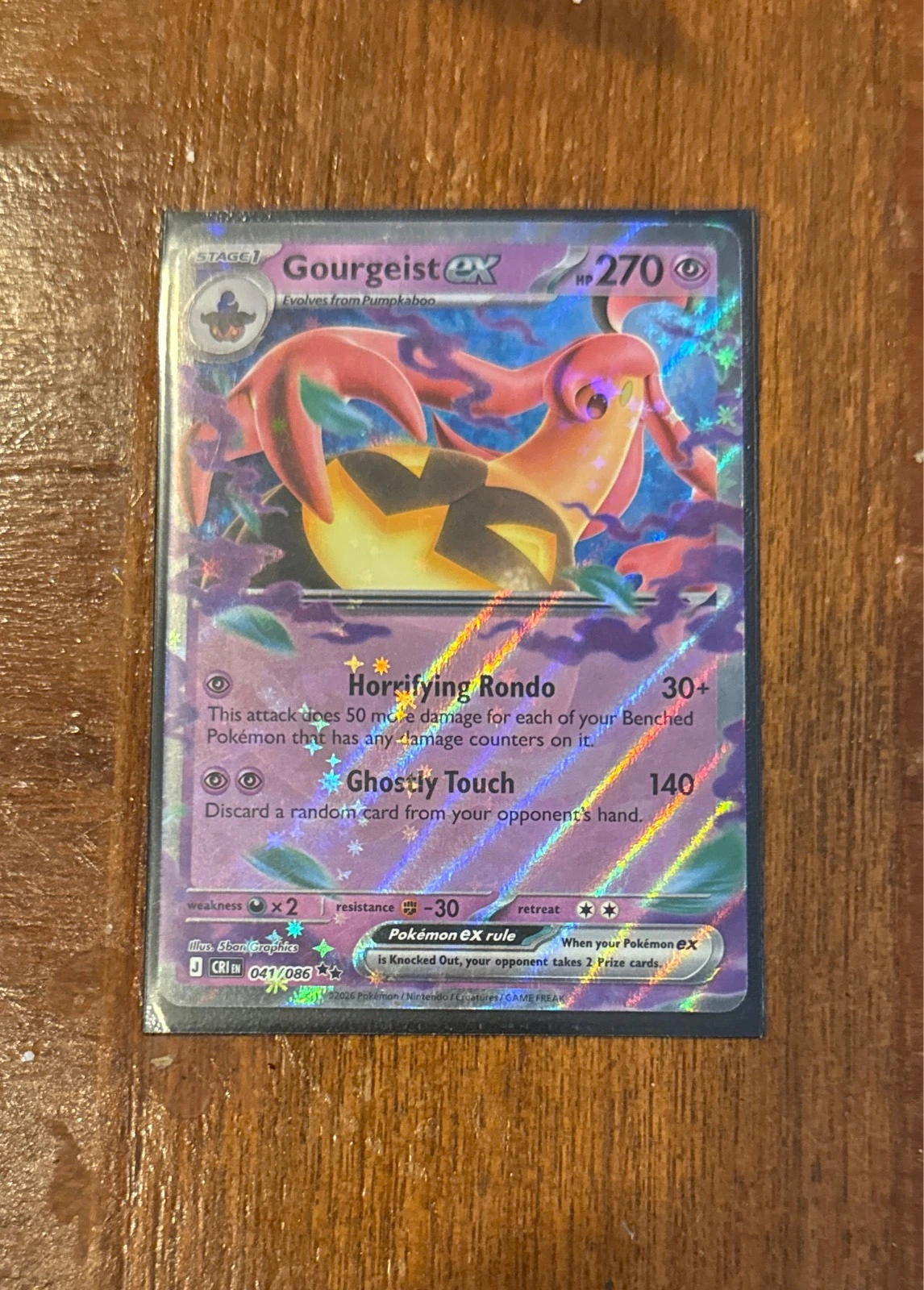 Gourgeist ex - Crimson Invasion #041/086