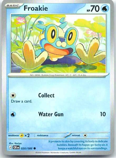 Froakie #020/086